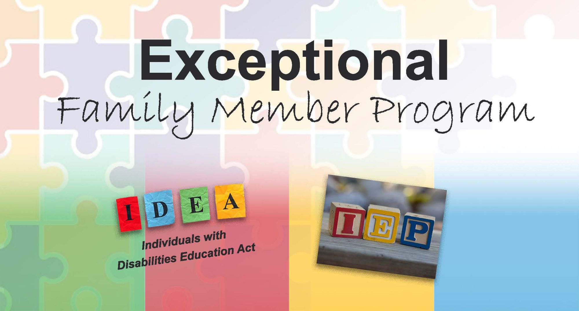 Exceptional Family Member Program: IDEA (Individuals with Disabilities Education Act) and IEP