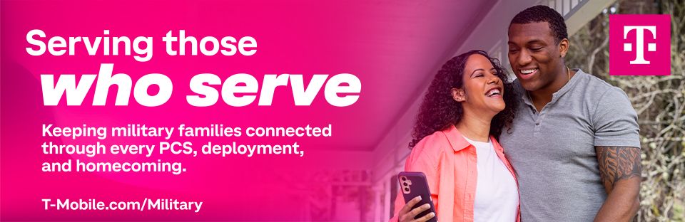 T Mobile - couple standing together 