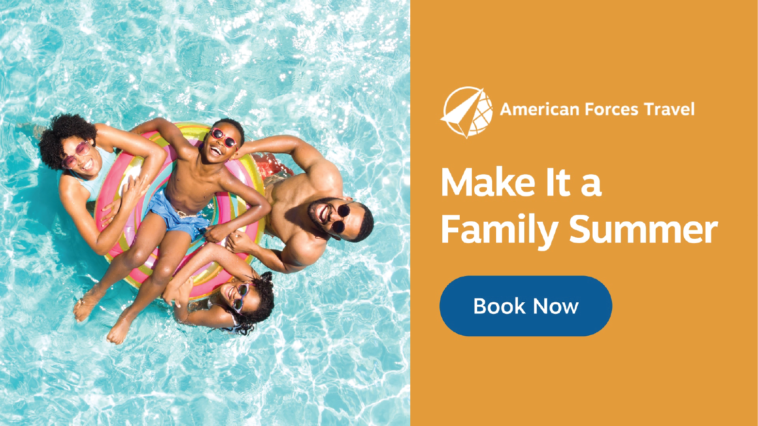 2026 Travel family in a pool