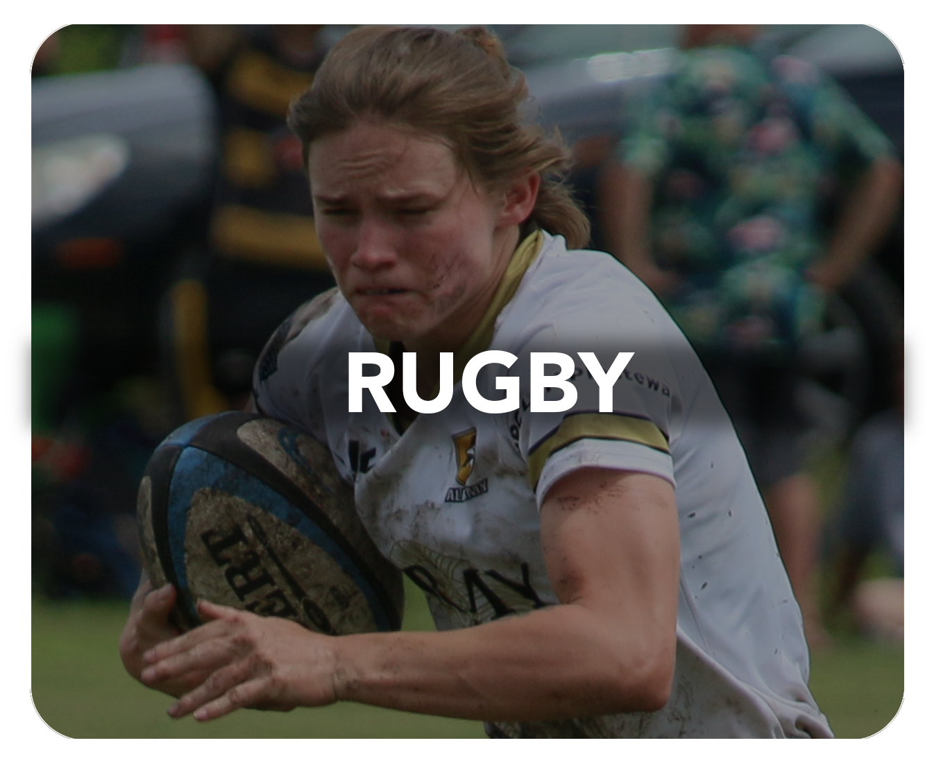 female rugby athlete